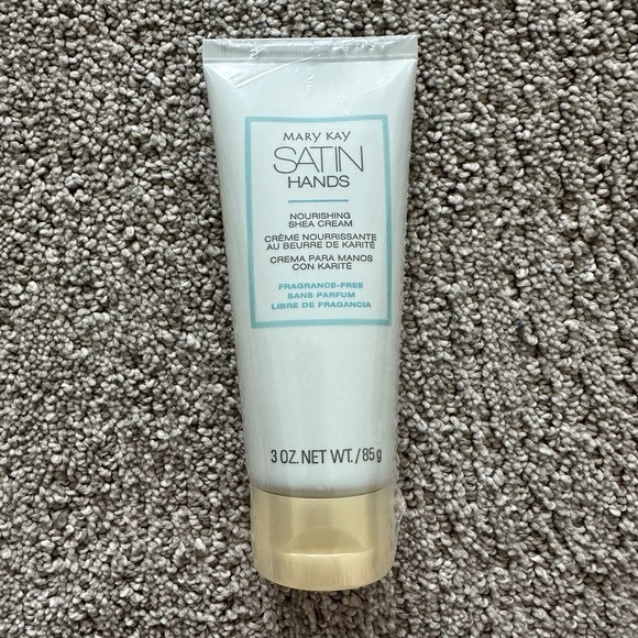 Mary Kay Satin Hands Fragrance-Free Hand Cream 3 Oz - Picture 1 of 4